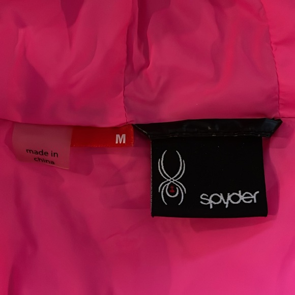 SPYDER Girl’s Black Light Winter Jacket. Kids Medium. - Picture 10 of 13